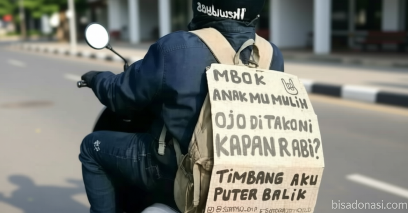 15 Kata-Kata Mudik Lucu untuk Ditempel di Motor dan Mobil