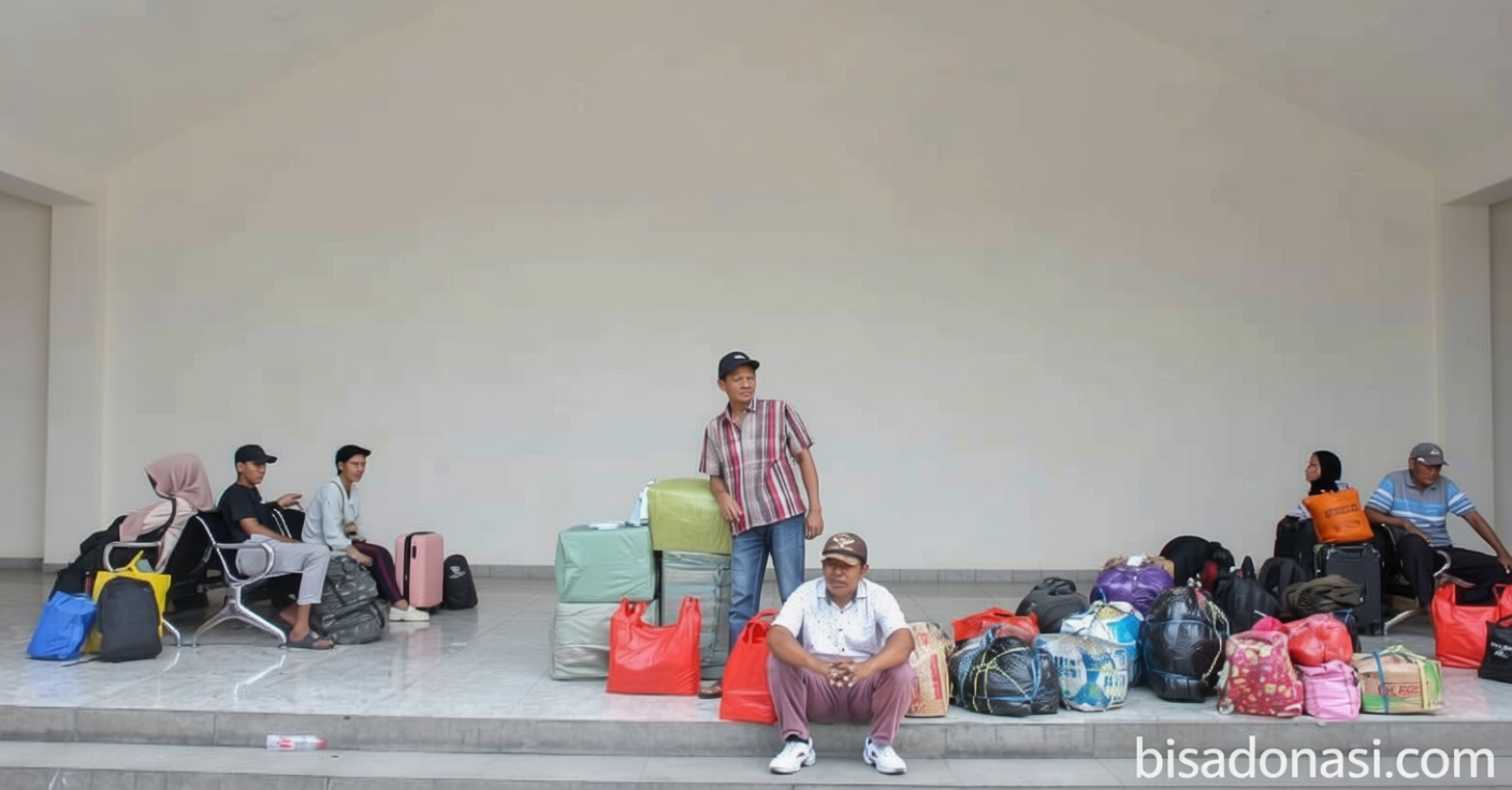 Anjlok 51 Persen! Ini Dua Alasan Utama Penurunan Drastis Pemudik di Terminal Kalideres