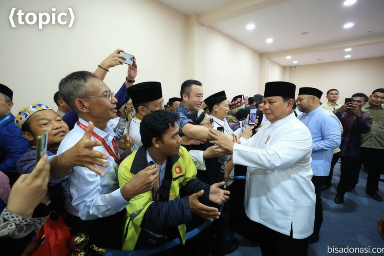 Agenda Kunjungan: Open house Istana, warga terkesan bersalaman langsung dengan Presiden