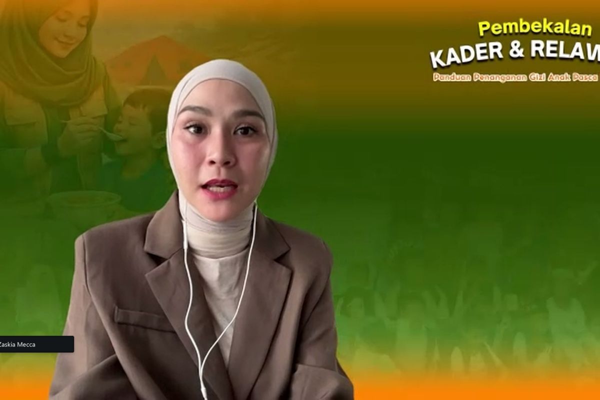 Kebijakan Baru: PP Aisyiyah dan Zaskia Adya Mecca edukasi gizi untuk daerah bencana