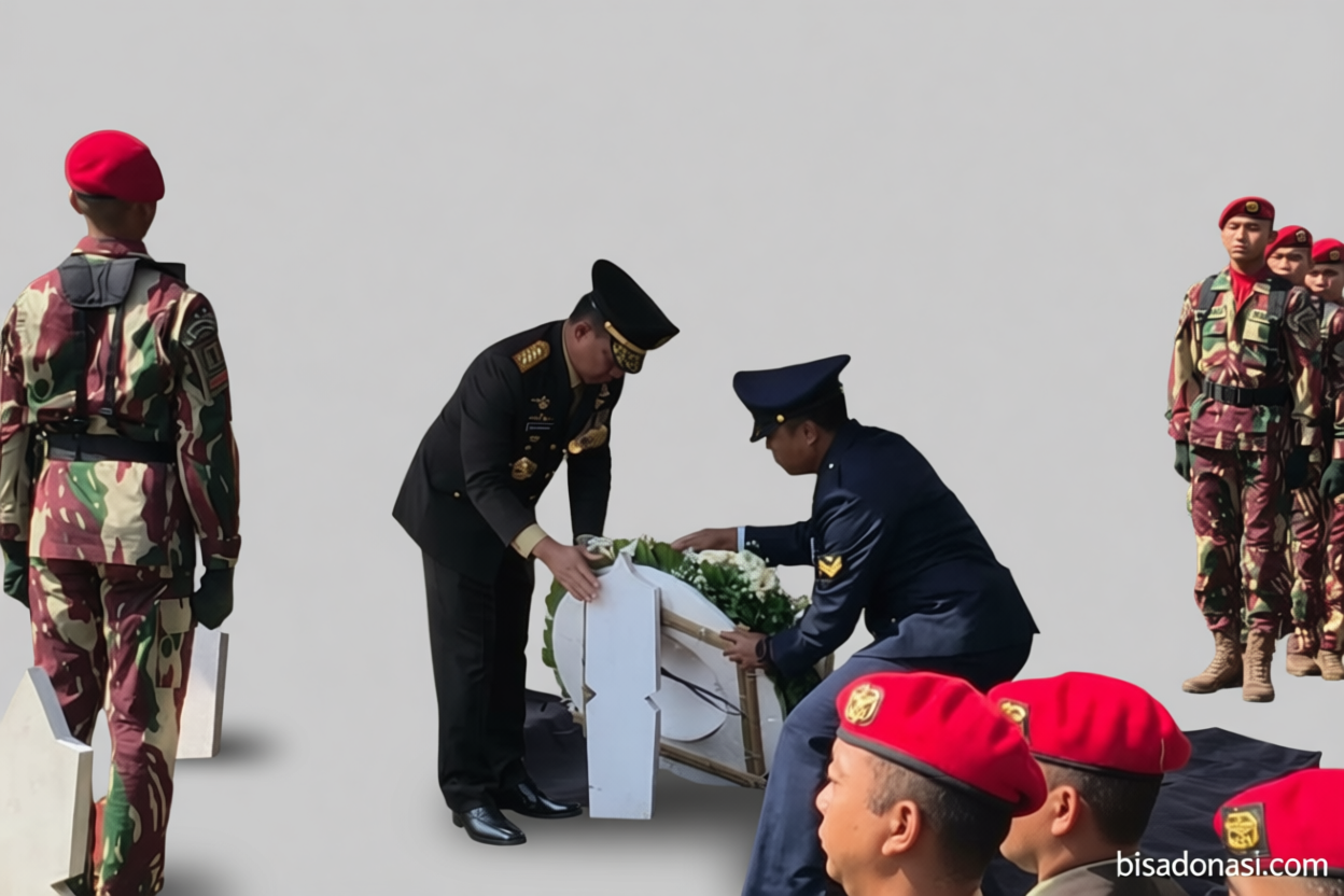 Kunjungan Penting: Panglima TNI pimpin prosesi pemakaman Mayor Zulmi di TMP Cikutra