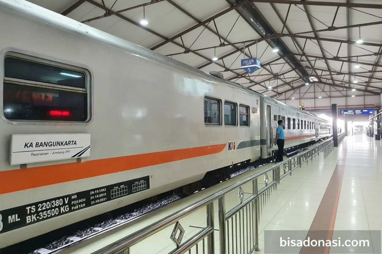 KAI tangani KA Bangunkarta yang anjlok di emplasemen Stasiun Bumiayu