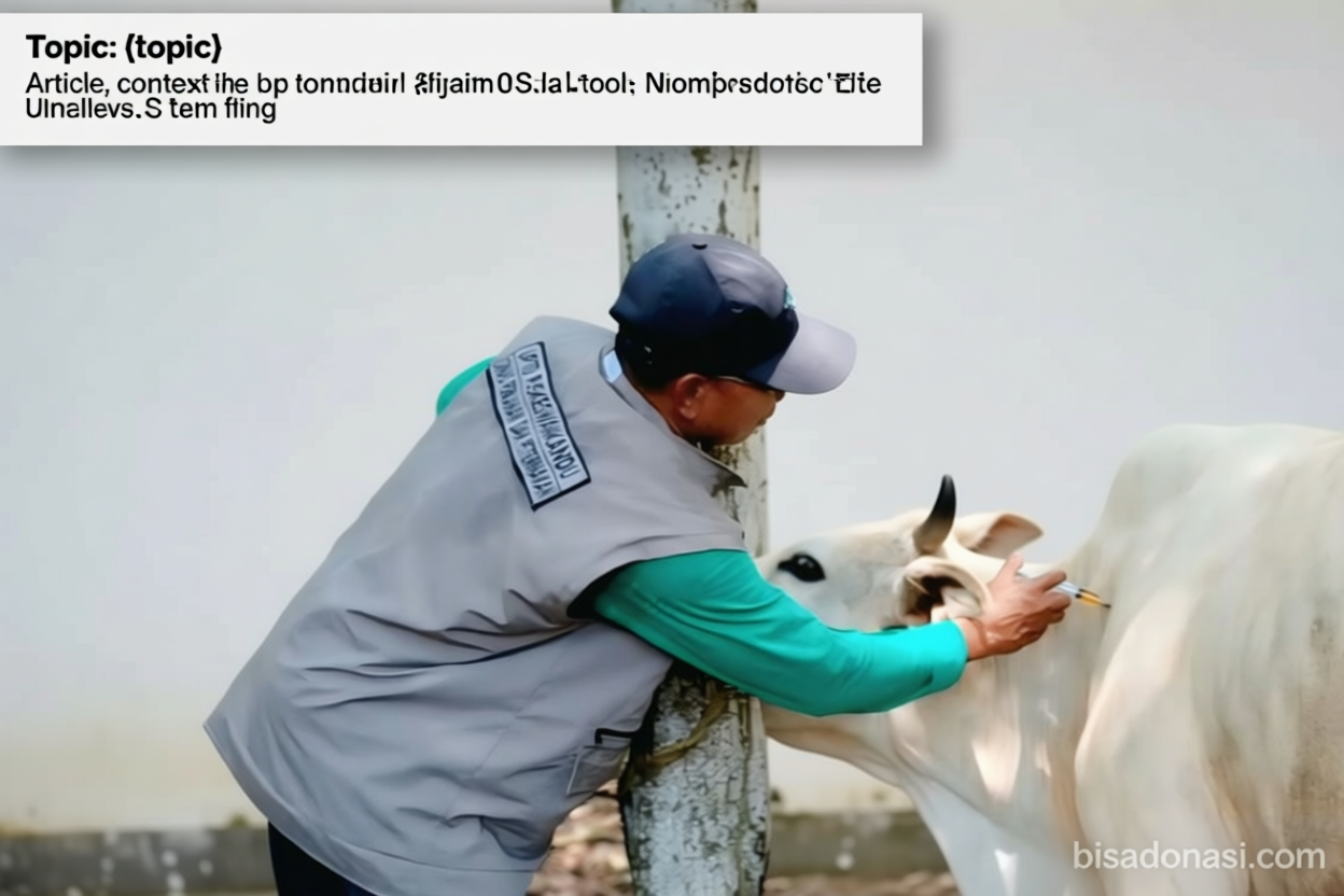 Dinas Peternakan OKU Timur cegah penyakit hewan saat pancaroba