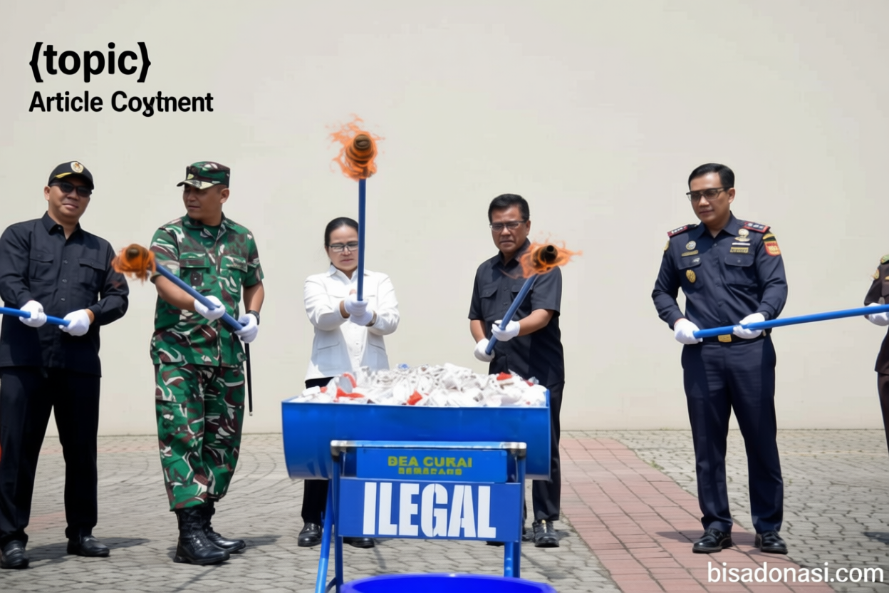 Program Terbaru: Sebanyak 7,3 juta rokok ilegal dimusnahkan di Semarang