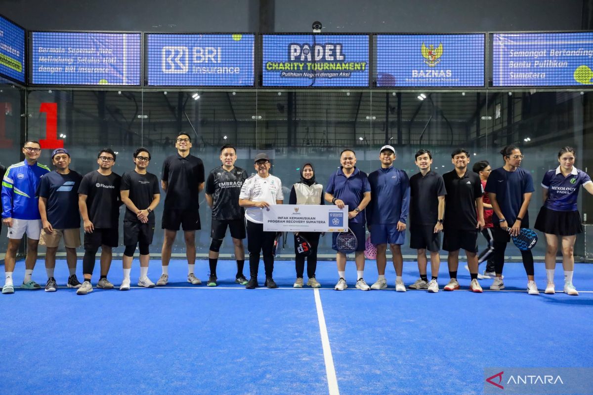 Rencana Khusus: Baznas ajak masyarakat bersedekah untuk Sumatera lewat turnamen padel