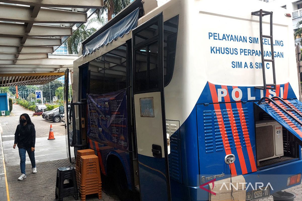 Minggu – SIM Keliling tersedia di dua lokasi Jakarta