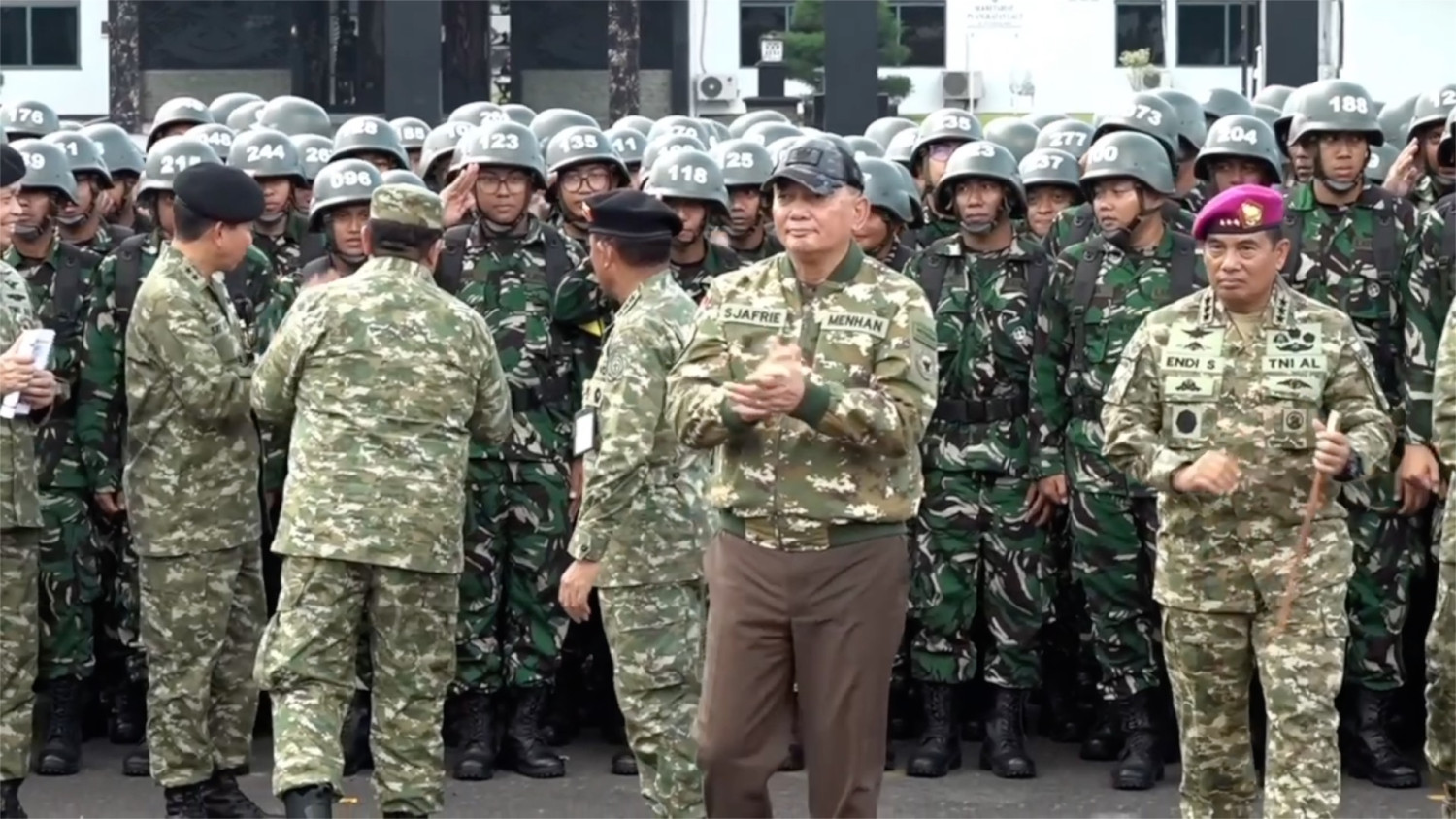 What Happened During: Tinjau Komcad ASN, Menhan tekankan penguatan jiwa patriotisme