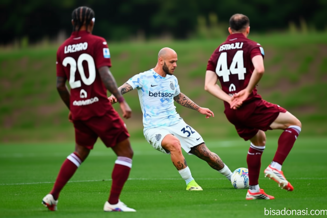 Inter siasiakan keunggulan saat dipaksa imbang 2-2 oleh Torino