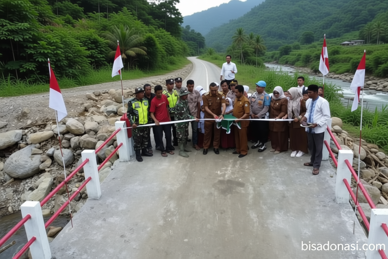 Key Strategy: TNI AD tingkatkan konektivitas antarwilayah dengan bangun jembatan