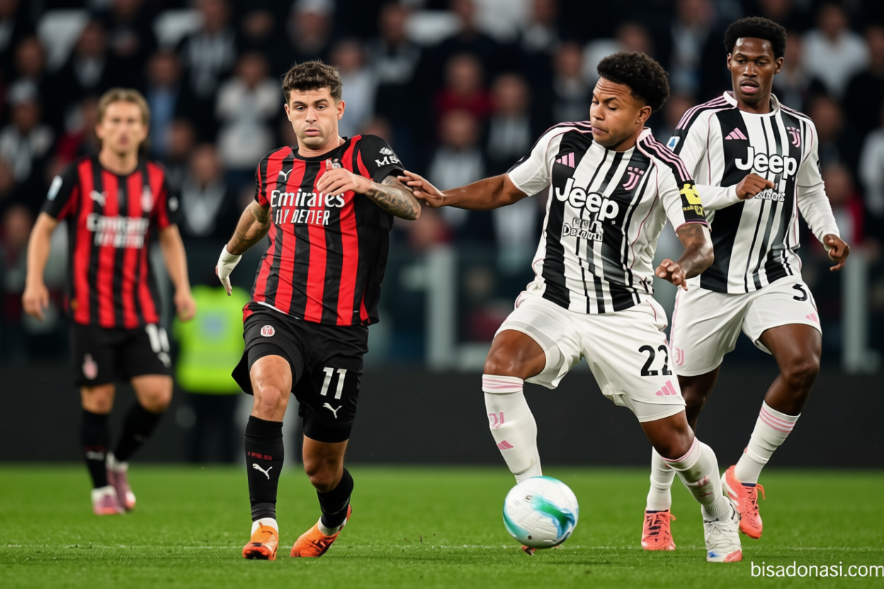 Duel Milan lawan Juventus berakhir imbang tanpa gol