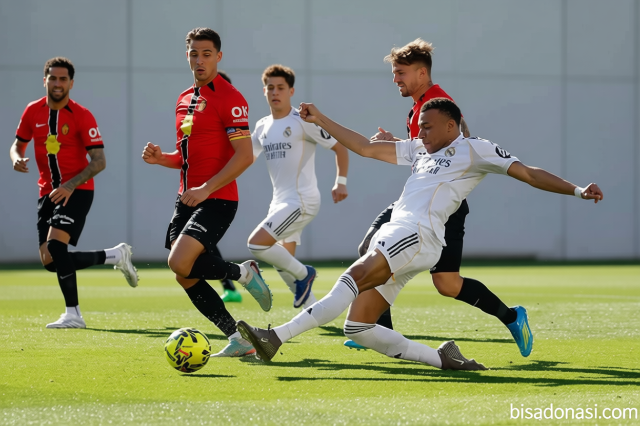 Real Madrid terpeleset 1-2 di kandang Real Mallorca