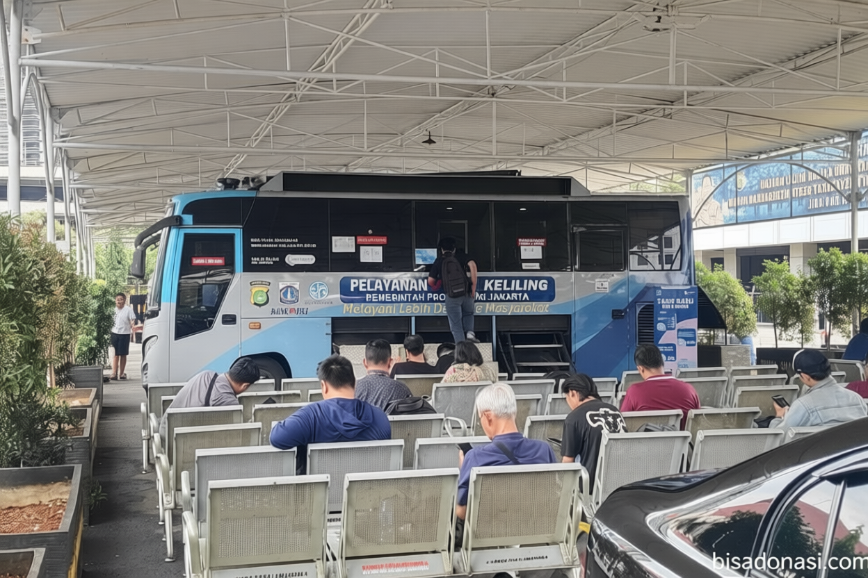 Visit Agenda: Senin, Samsat Keliling tersedia di 14 wilayah Jadetabek