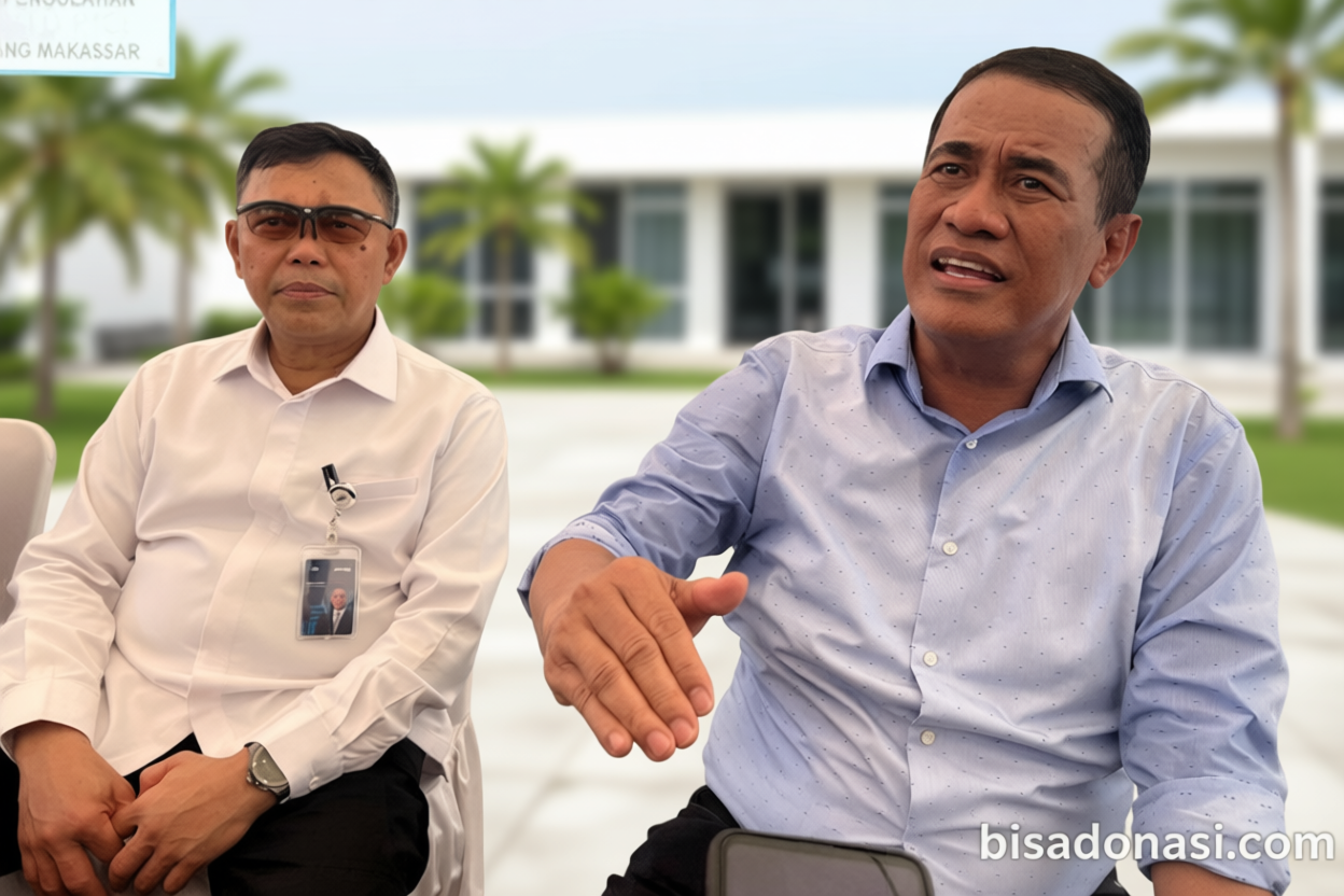 Strategi Penting: Mentan-Wadirut Bulog cek pasokan beras di Makassar hadapi El Nino