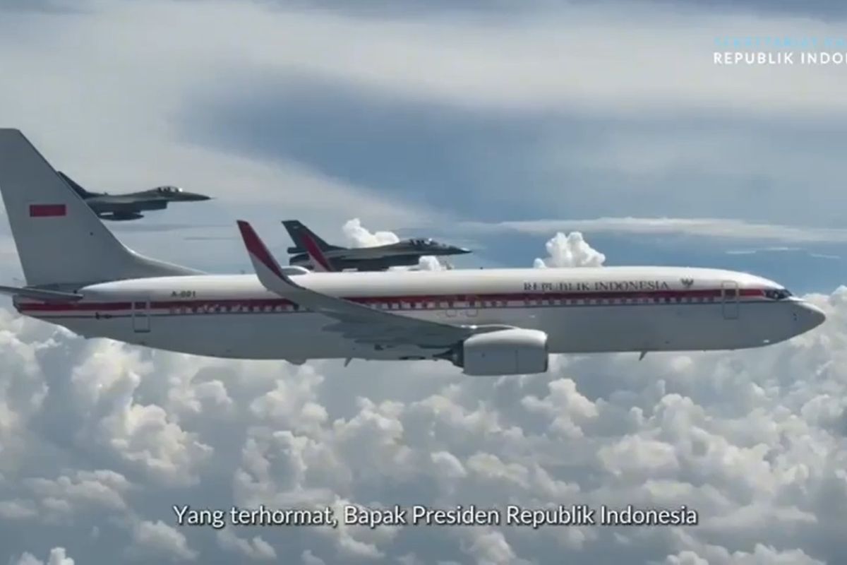 Presiden Prabowo apresiasi Elang Muda pada HUT Ke-80 TNI AU