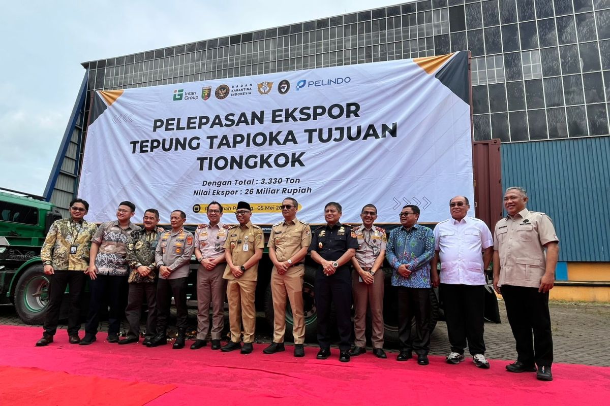 Barantin terus dorong ekspor tapioka Lampung tembus pasar global
