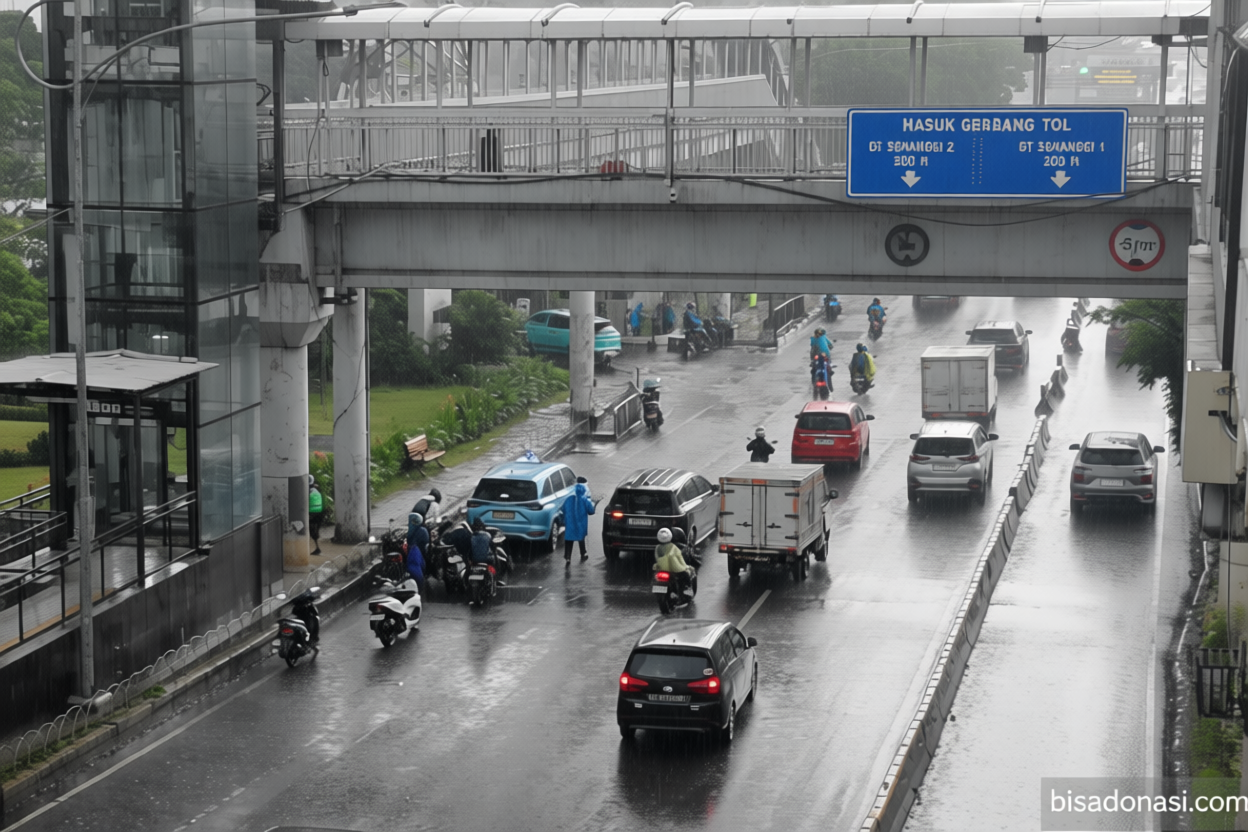 Senin – Jakarta diprediksi hujan ringan pada pagi hingga sore hari