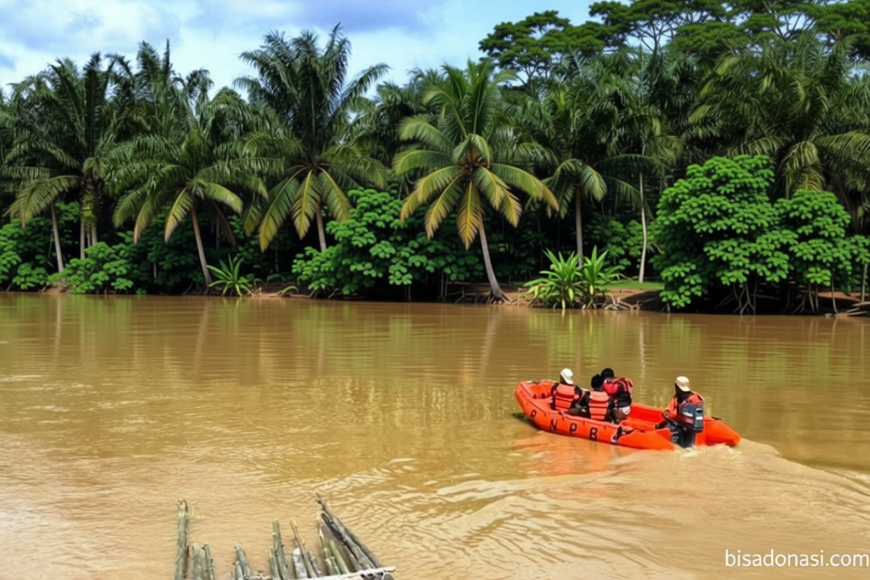 BPBD Nagan Raya Aceh kerahkan tim cari pelajar tenggelam di sungai