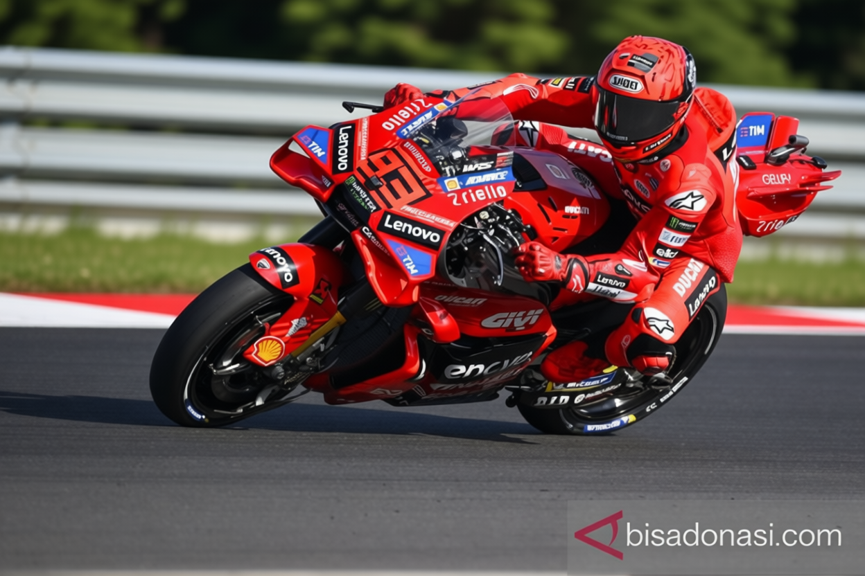 Marc Marquez pilih paket aero berbeda dari Ducati di Le Mans
