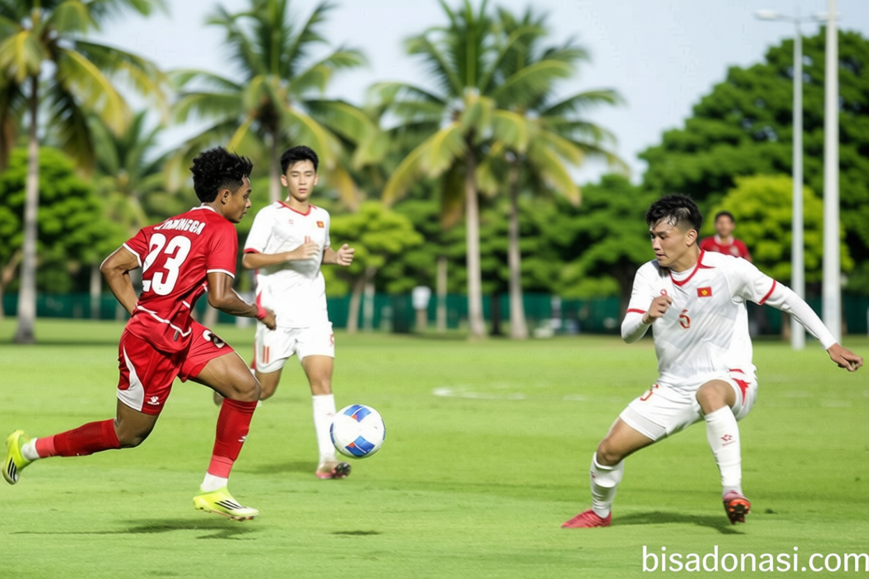 Indonesia imbang 0-0 dengan China pada babak pertama Piala Asia U17