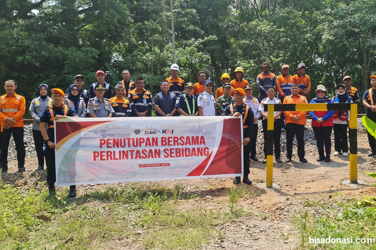 Visit Agenda: Perlintasan Liar Harus Segera Ditutup untuk Menjaga Keselamatan Bersama