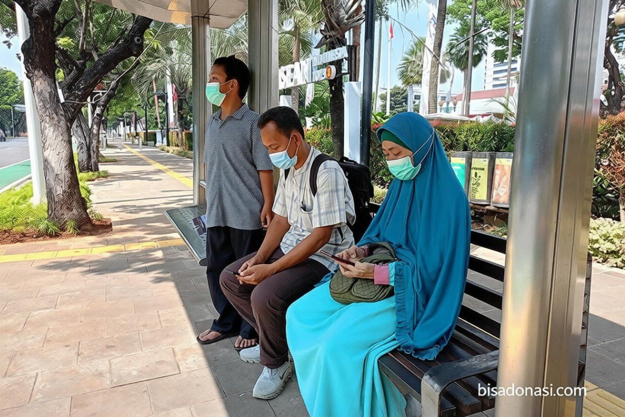 New Policy: Pakai masker, kualitas udara Jakarta terburuk keempat di dunia