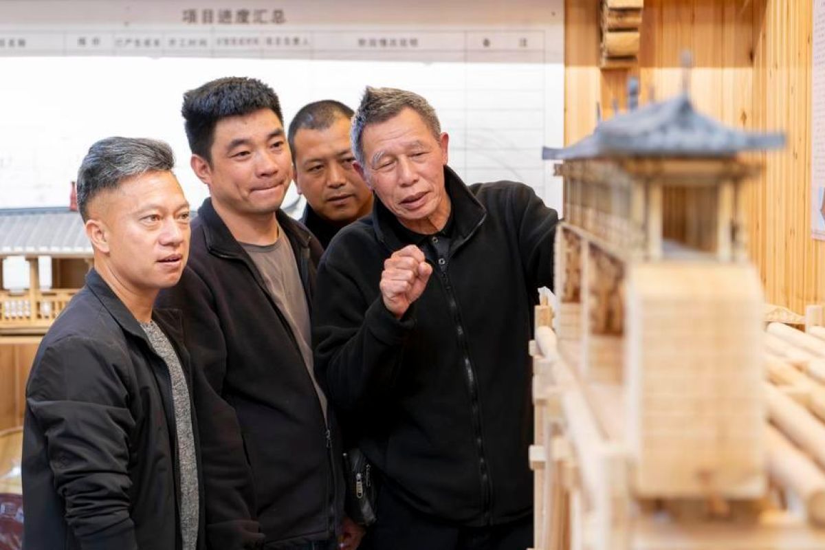 Menilik upaya peremajaan jembatan Busur Beratap Kayu di Fujian – China