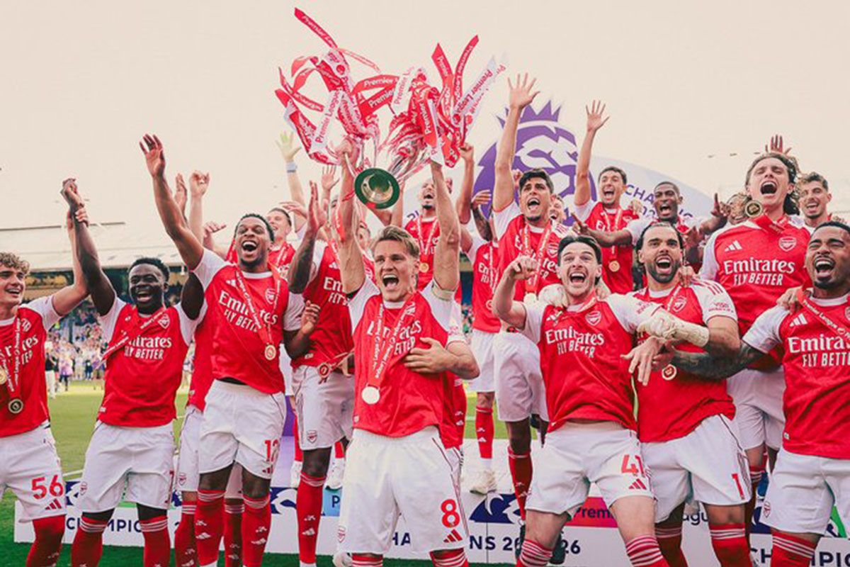 Topics Covered: Arsenal tuntaskan Liga Inggris 2025/26 dengan menang 2-1 atas Palace