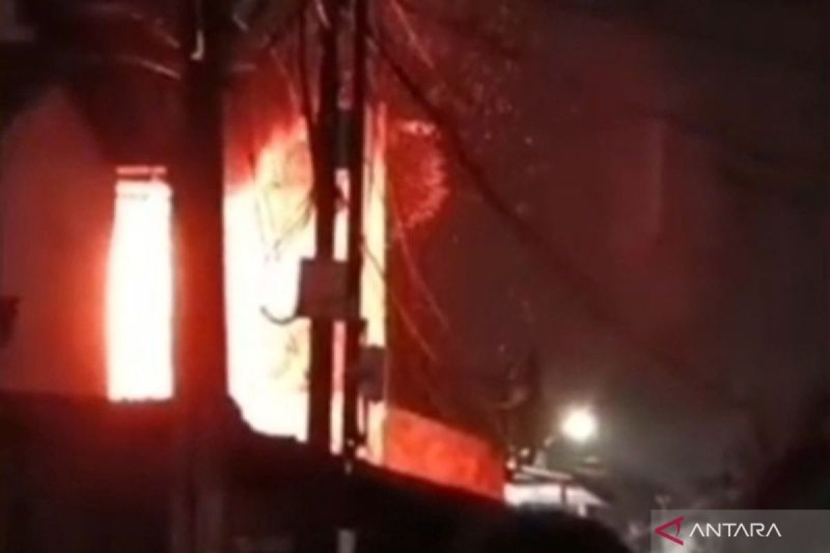 Kebakaran kembali landa rumah dan ruko di Kalideres Jakbar