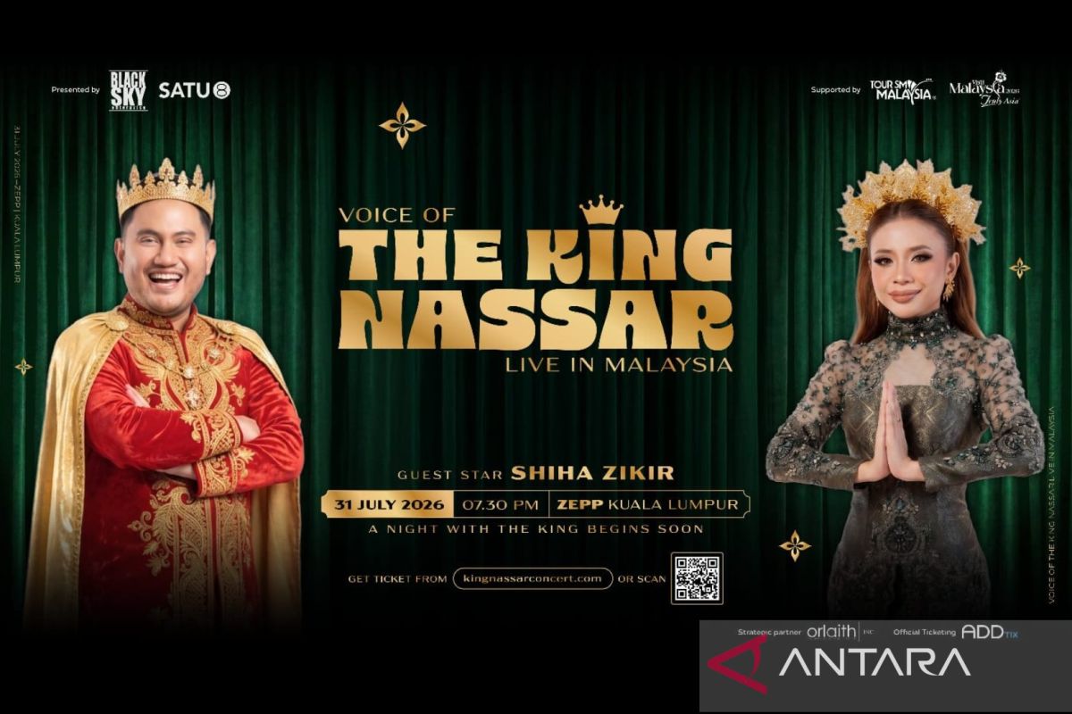 Latest Program: King Nassar bakal “goyang” Kuala Lumpur akhir Juli 2026