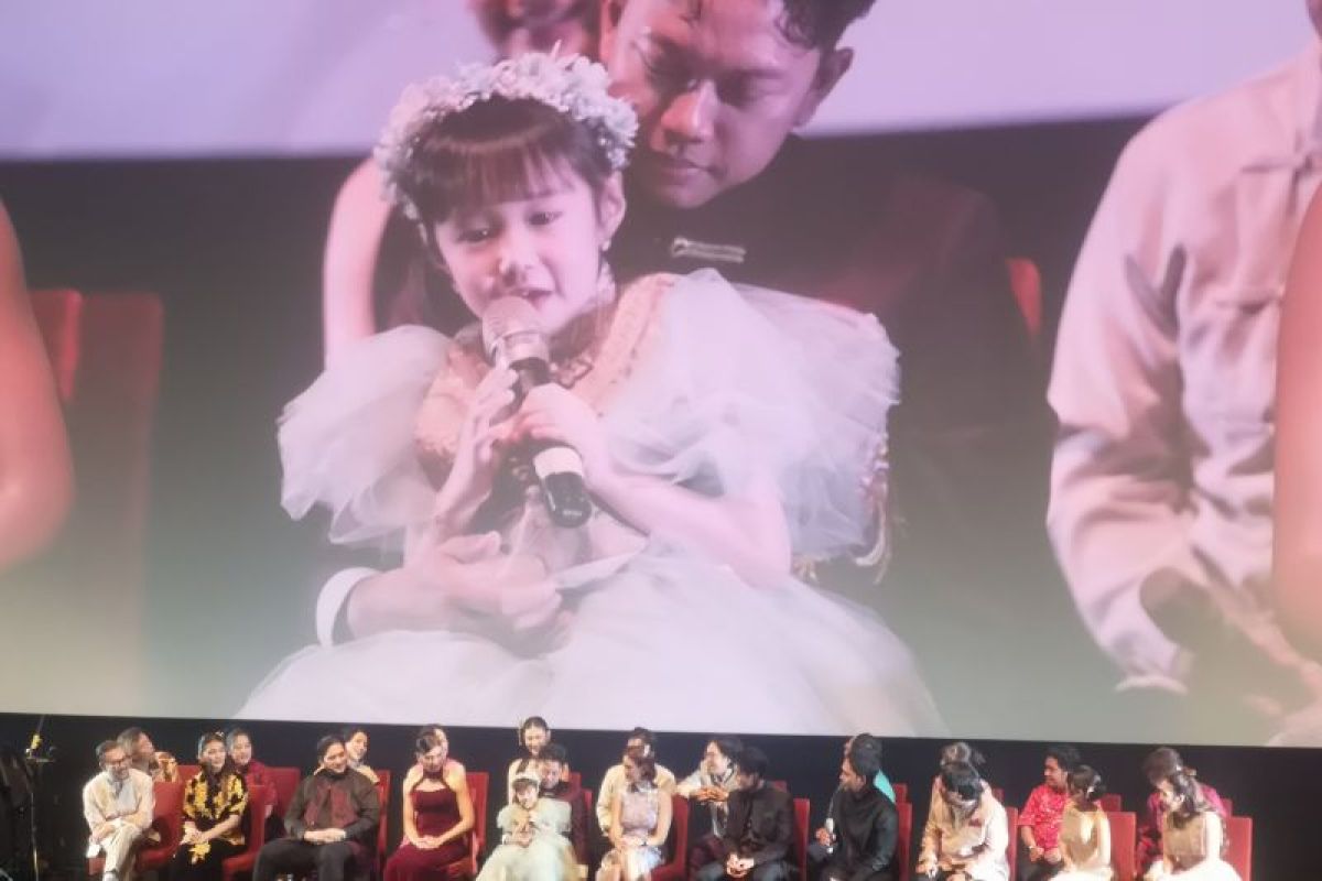 Aktris cilik Ellea Candice buat sang ibu ikut akting Sekawan Limo 2