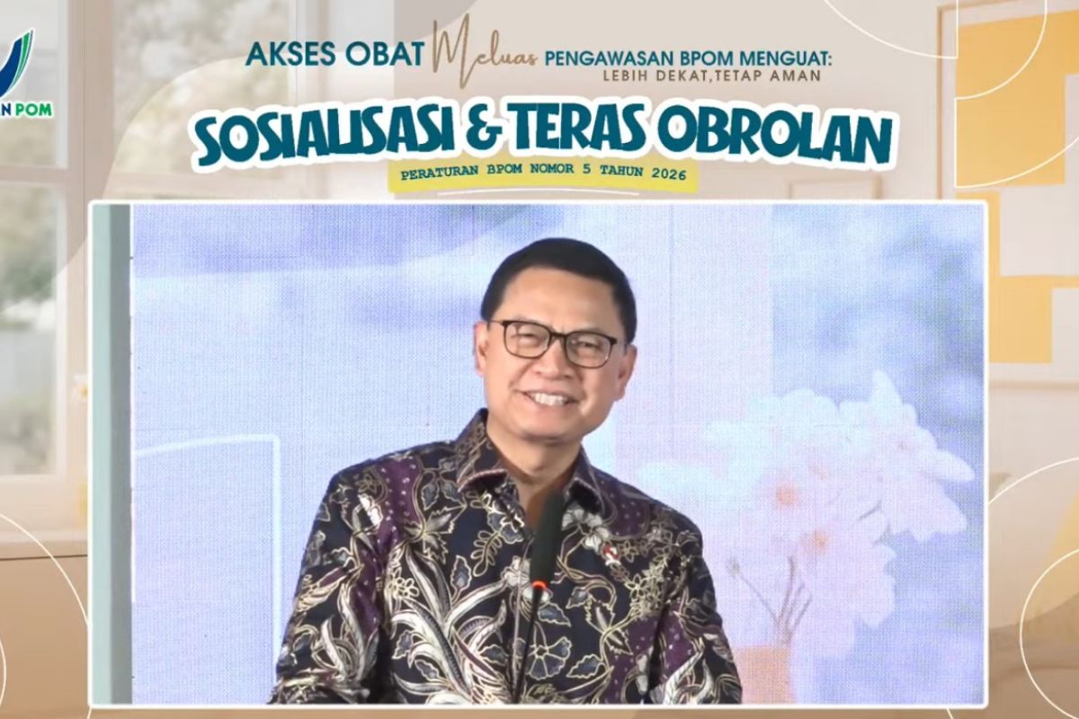 PerBPOM 5/2026 atur pengawasan di ritel cegah salahguna obat bebas