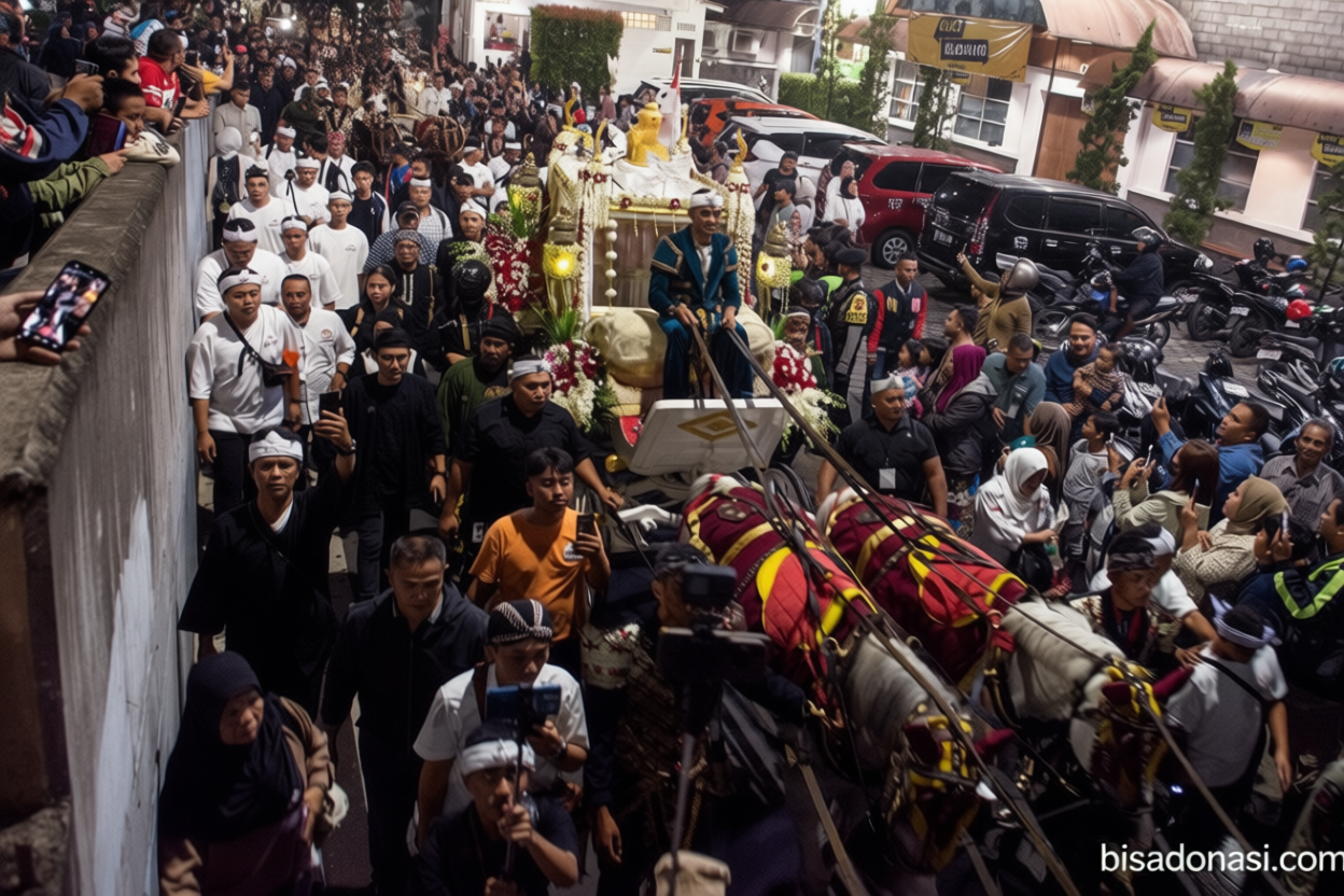 Kirab Panji Mahkota Binokasih Jadi Puncak Perayaan Milangkala Tatar Sunda Ke-1357