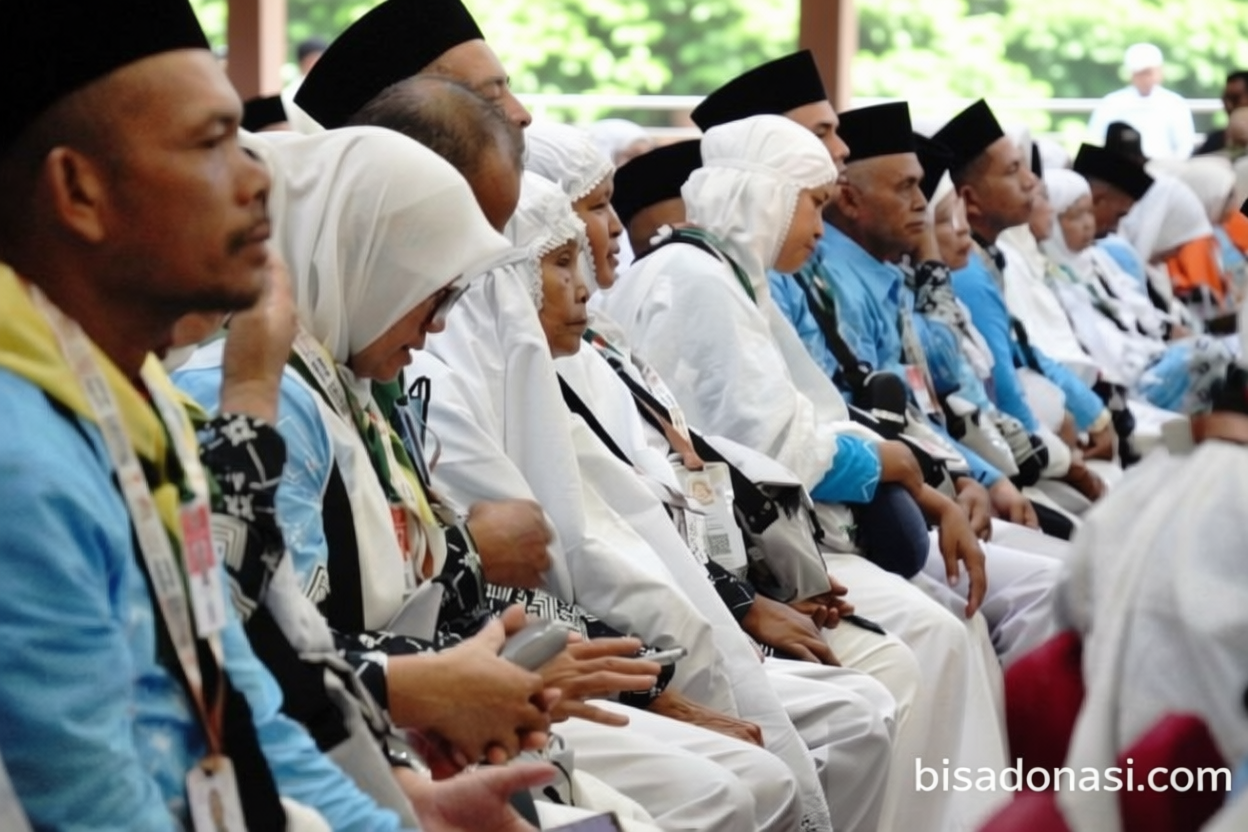 Key Issue: PPIH Medan: dua calon haji disuntik vaksin polio berangkat kloter 17