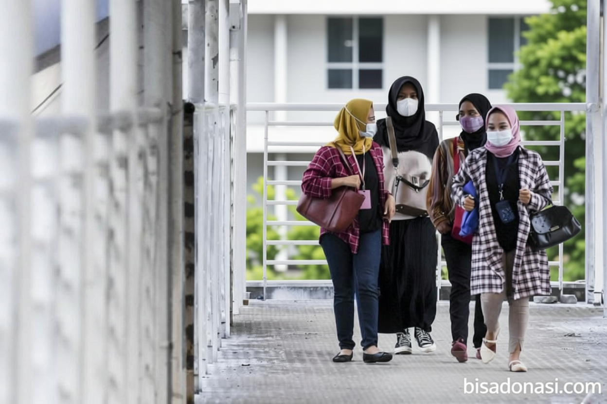 Pakai masker – kualitas udara Jakarta terburuk di dunia