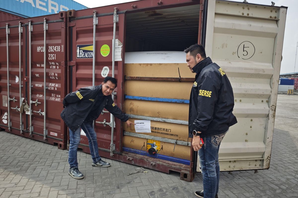 Announced: Polri cek kontainer dan sita 300 dokumen terkait pelanggaran ekspor