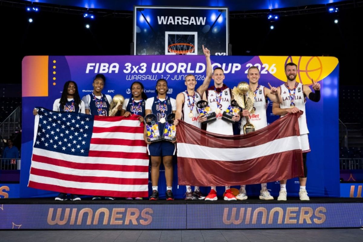What Happened During: Timnas putra Latvia dan putri AS juara Piala Dunia 3×3 2026