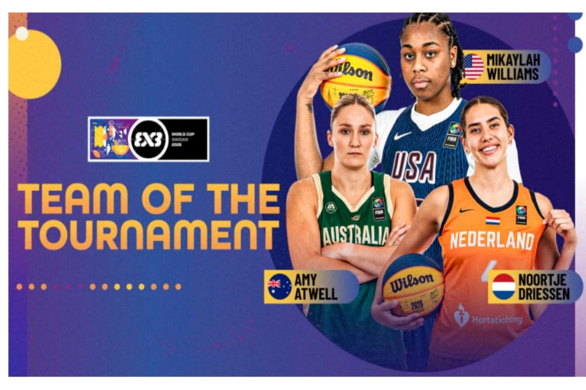 Visit Agenda: Mikaylah Williams dinobatkan jadi MVP Piala Dunia FIBA 3×3 2026