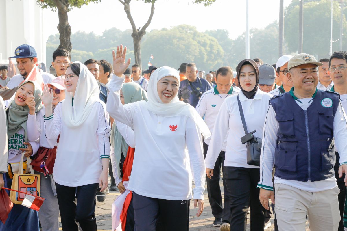 Facing Challenges: Tahun Baru Islam, Khofifah ajak hijrah menuju hidup sehat & produktif