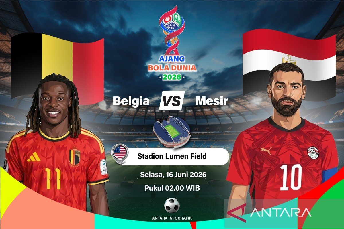 Historic Moment: Susunan pemain Belgia vs Mesir, De Bruyne dan Salah “starter”