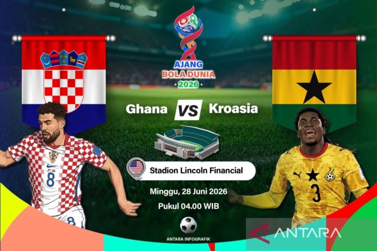 Latest Program: Kroasia vs Ghana: Adu sabar menyerang dan bertahan