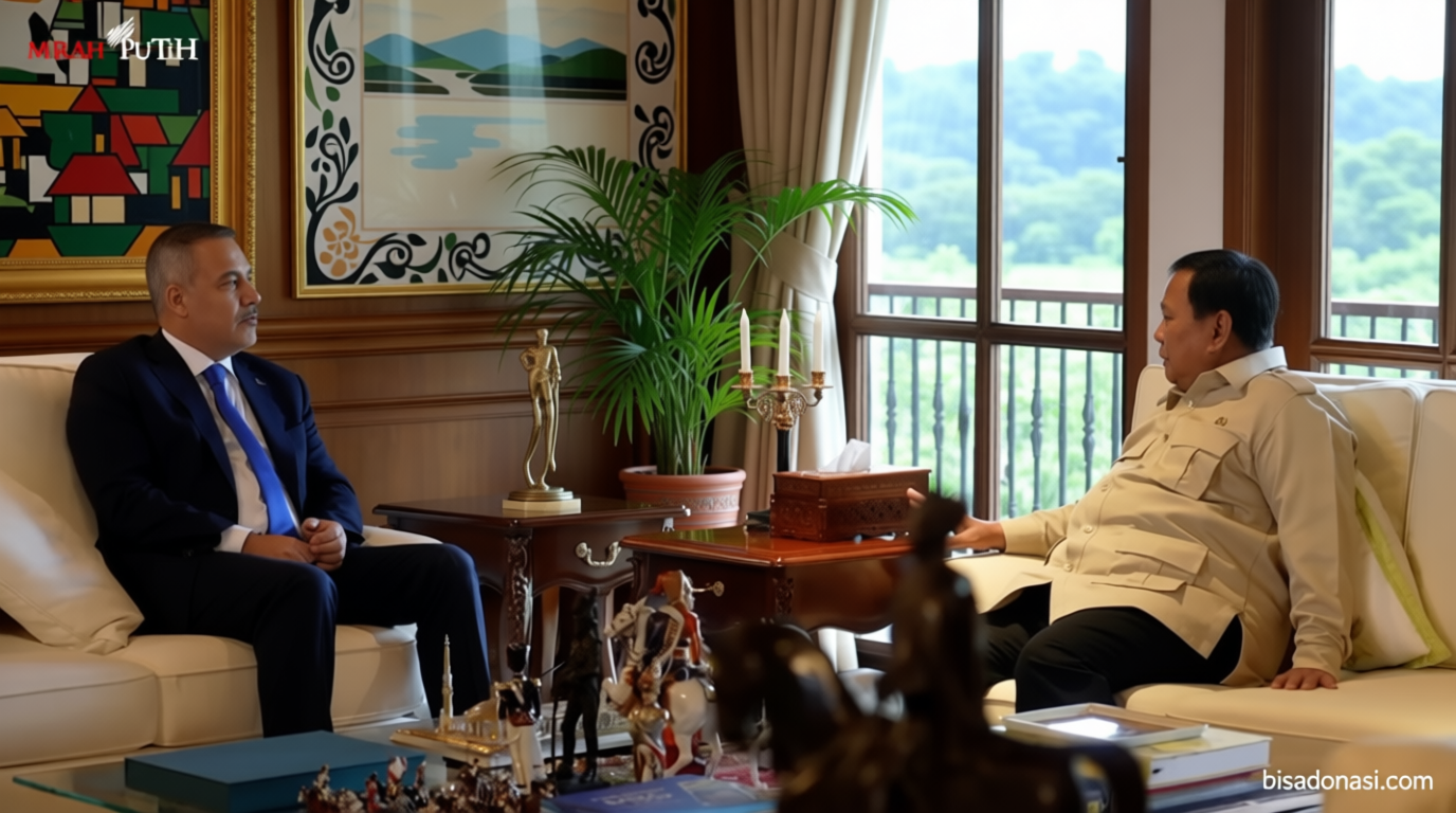 Sugiono ungkap alasan Menlu Turki langsung temui Prabowo di Hambalang