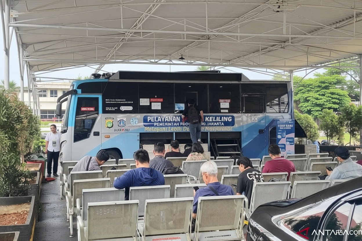 Important Visit: Gerai Samsat Keliling tersedia di 14 lokasi Jadetabek pada Rabu
