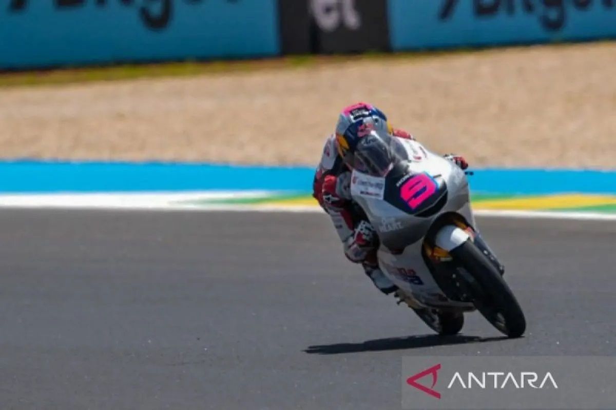 Veda Pratama kini di urutan keenam klasemen Moto3