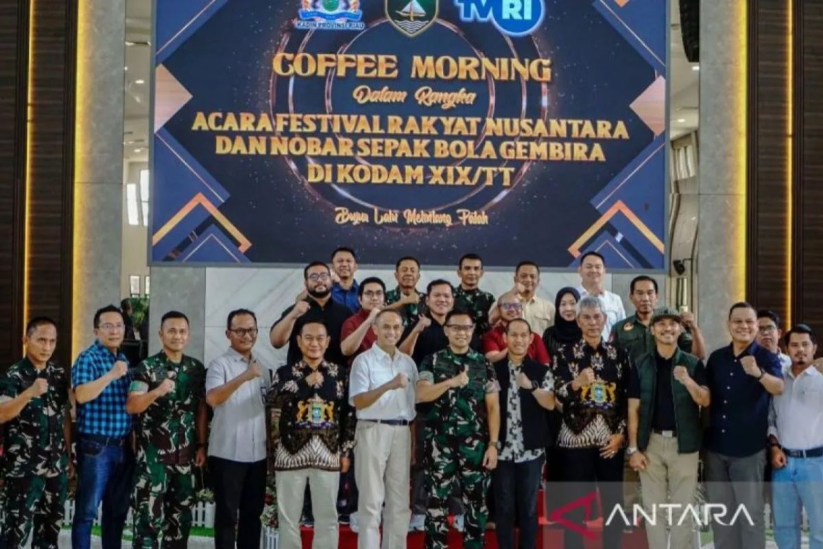 Kodam XIX/TT dan Kadin Riau gelar Festival Rakyat Nusantara dan nobar