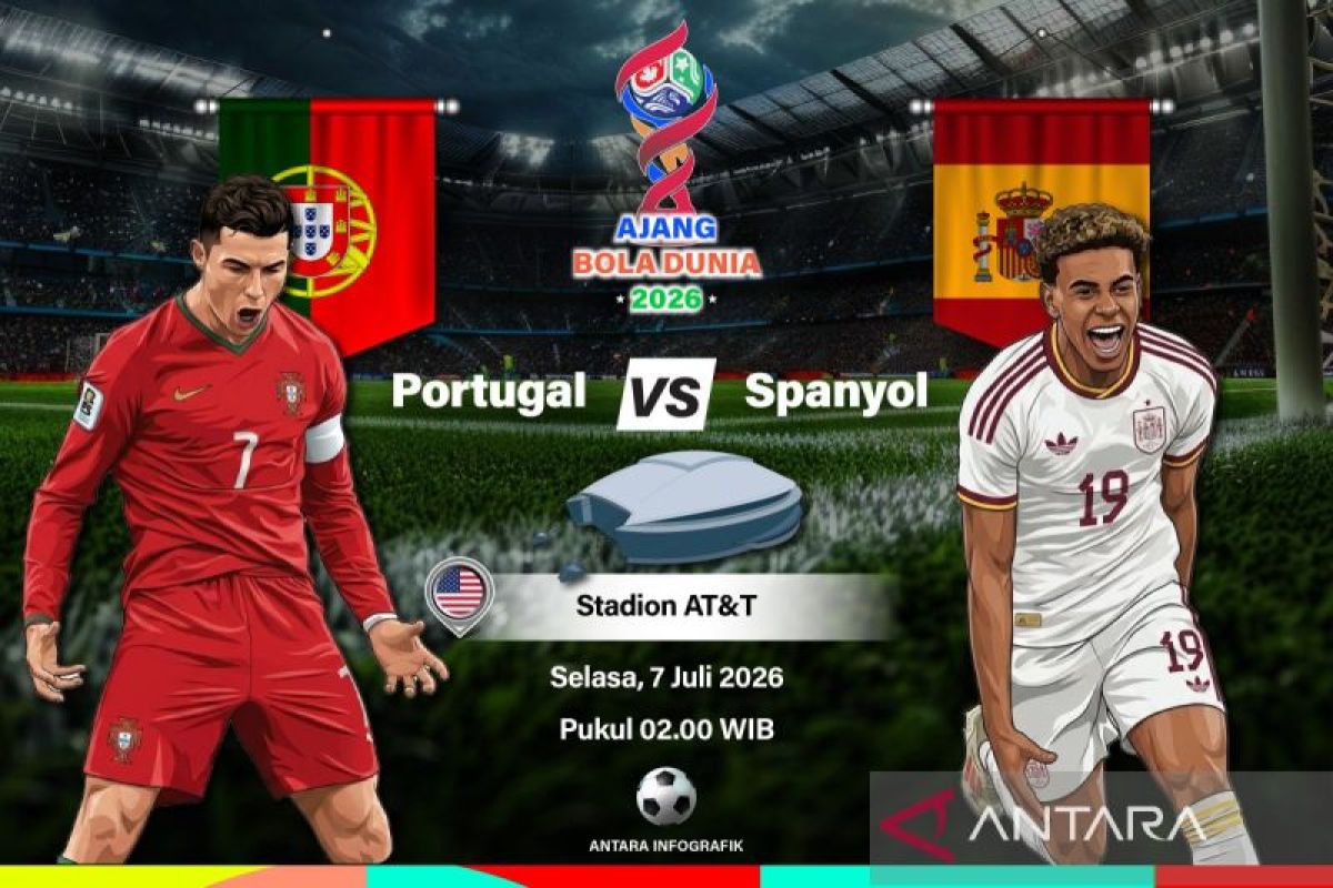 Susunan pemain Portugal vs Spanyol: Felix starter, La Roja tak berubah
