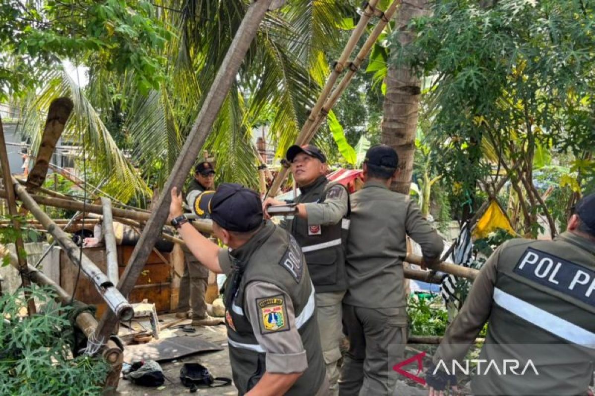 Tujuh bangunan liar di Kampung Bali Jakpus segera ditertibkan