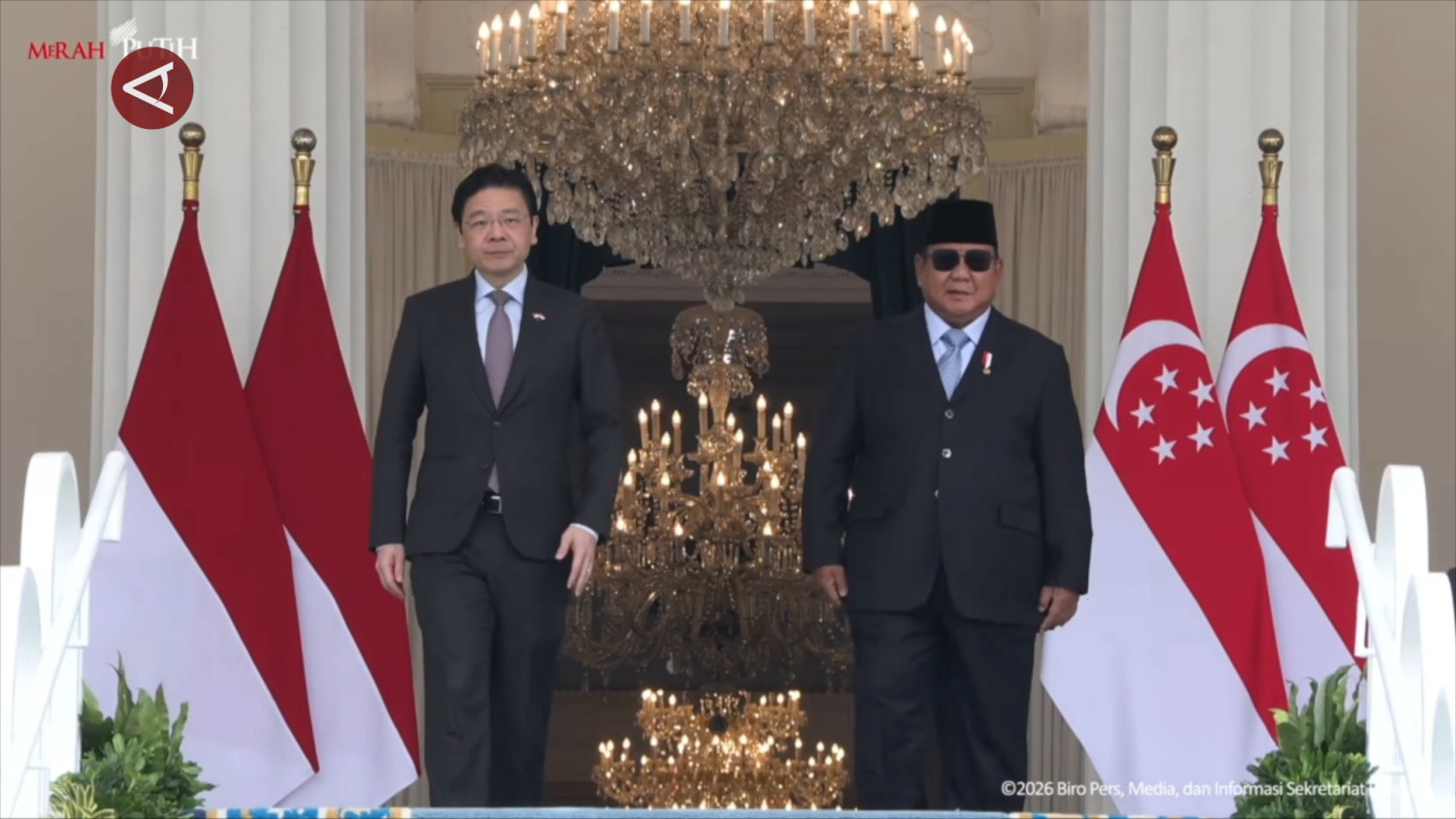 Prabowo sambut PM Lawrence Wong, RI-Singapura perkuat kerja sama
