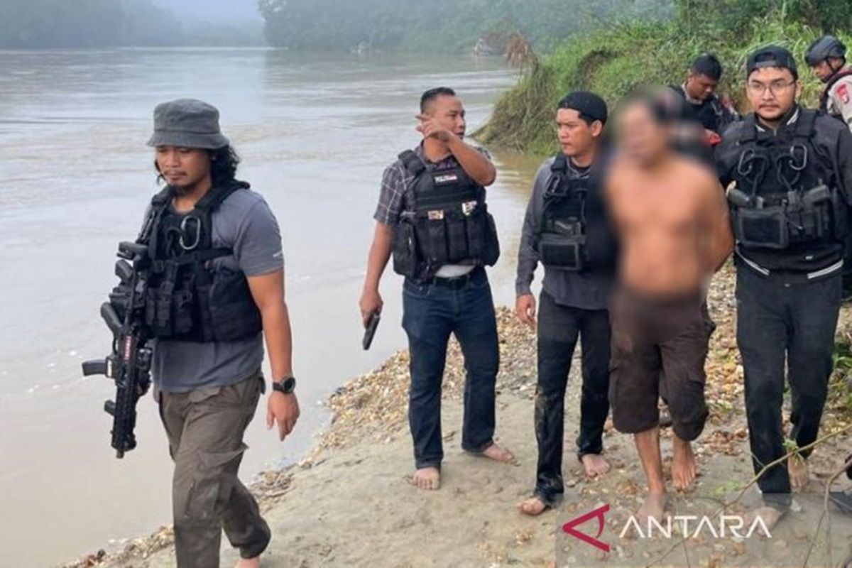 Tim gabungan ringkus pelaku penyerangan polisi di Katingan