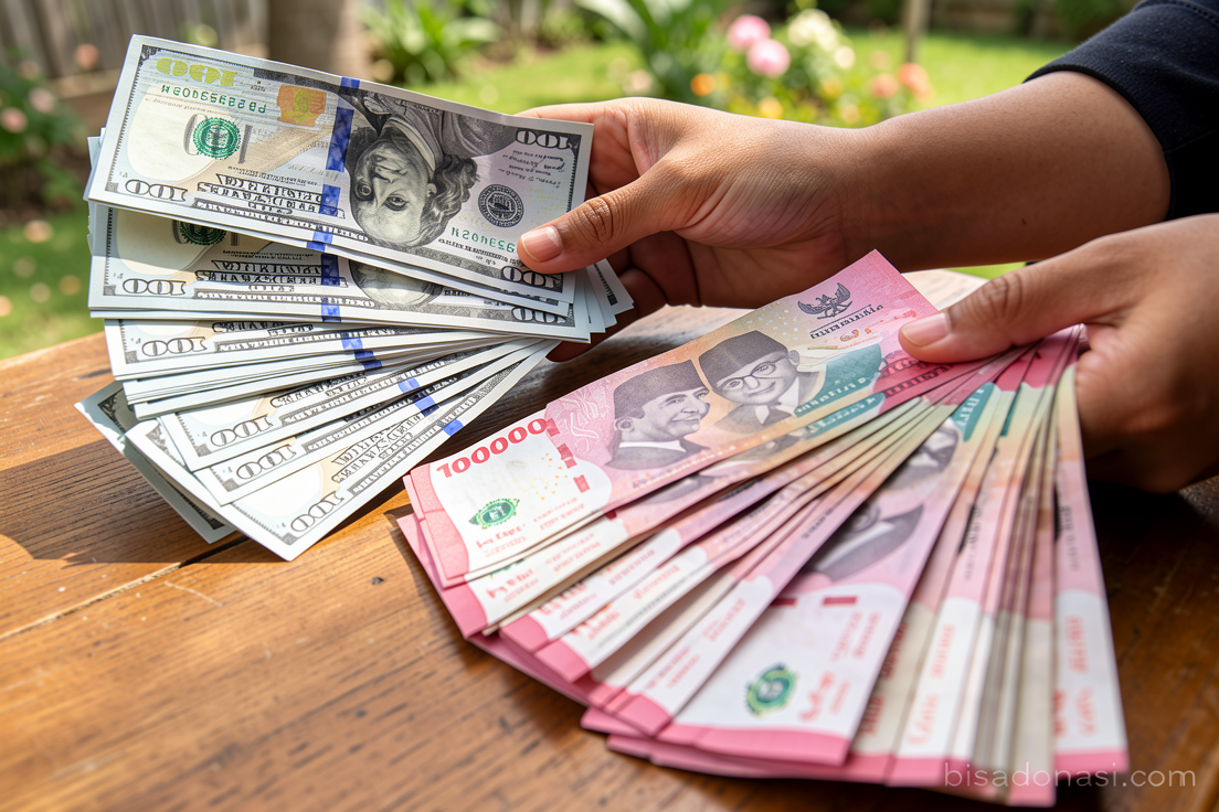 Rupiah melemah seiring meningkatnya ketegangan geopolitik di Timteng