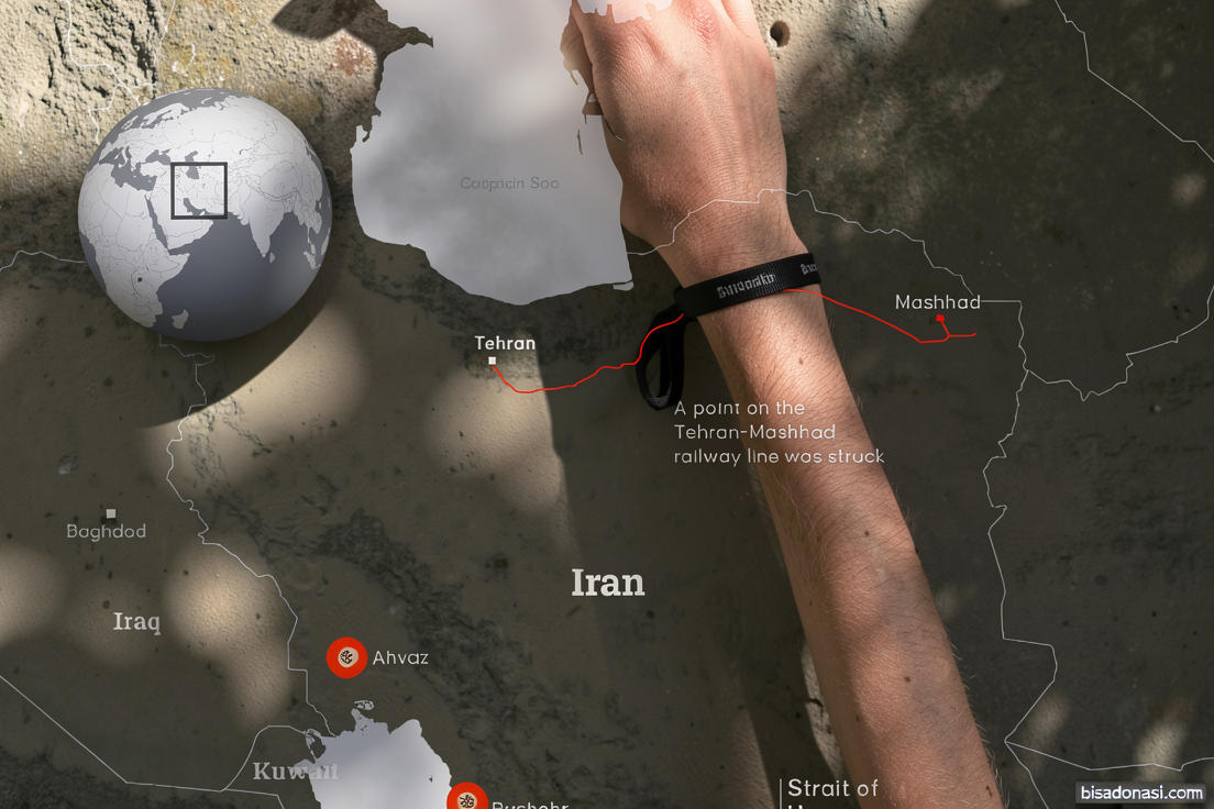 Iran: Dua hari serangan AS tewaskan 14 orang – 78 lainnya terluka